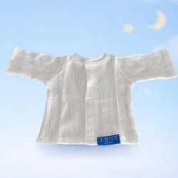 Peluş Oyuncak Pijaması – %100 Pamuk (Beyaz)